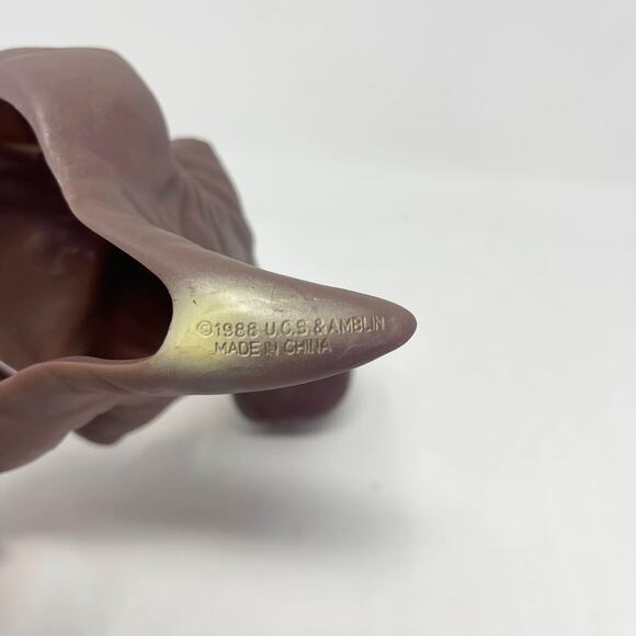 Vintage 1988 The Land Before Time Littlefoot Dinosaur Rubber Hand Puppet - Picture 7 of 7